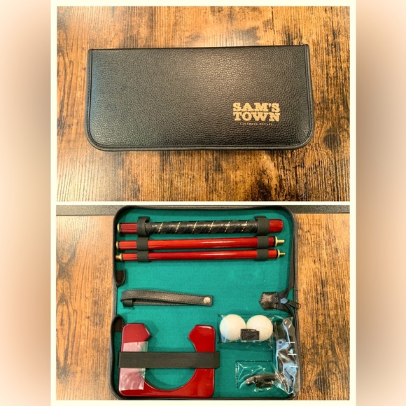 Sam’s Town Executive Golf Putting Set with Case - Picture 1 of 6